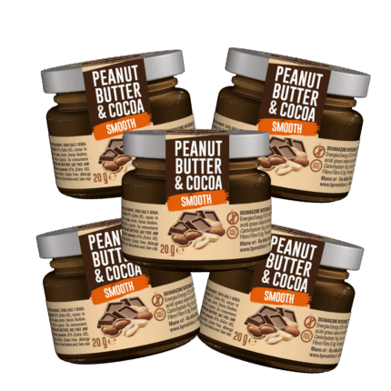 Kit 5 Peanut Butter and Cocoa Smooth 20 g