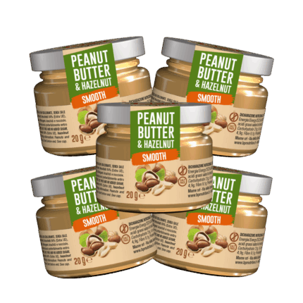 Kit 5 Peanut Butter and Hazelnut Smooth 20 g