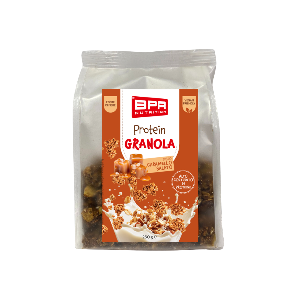 Granola def Protein Granola al Caramello Salato 250 g - immagine 1