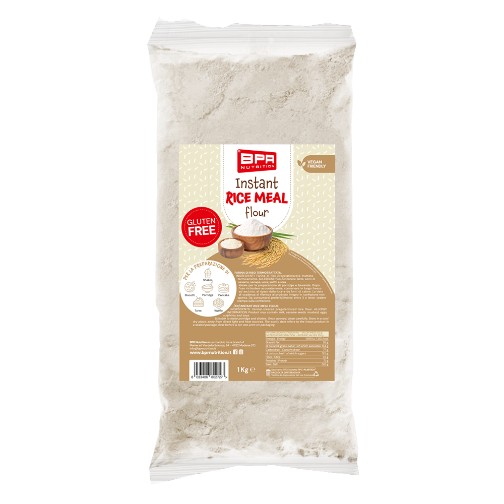 Neutro_FarinaDiRiso_web Instant Rice Meal Flour 1 Kg - immagine 1