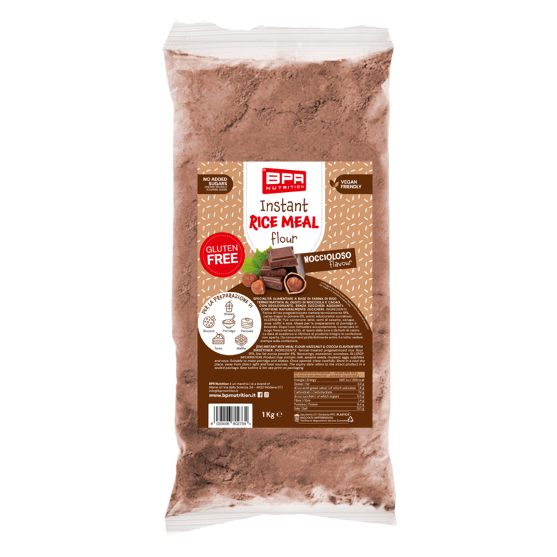 Instant Oatmeal Flour Cinnamon Caramel Cookie 1 Kg - BPR Nutrition - View #2