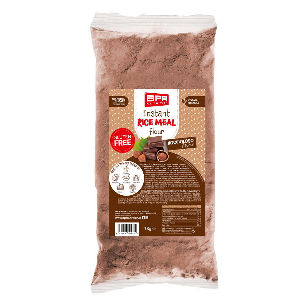 Noccioloso_FarinaDiRiso_web Instant Rice Meal Flour Noccioloso 1 Kg - immagine 1