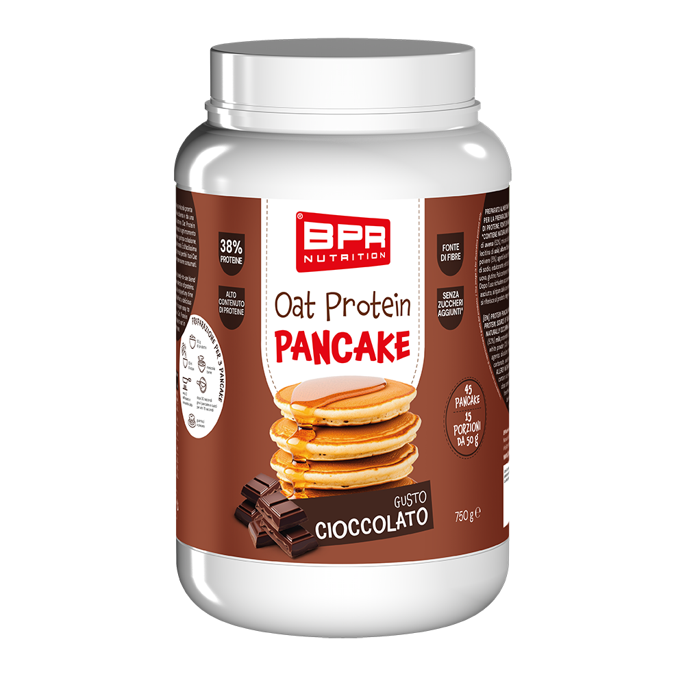 OAT_Proitein_cake_CIOCCOLATO_Web Oat Protein Pancake Cioccolato 750 g - immagine 1