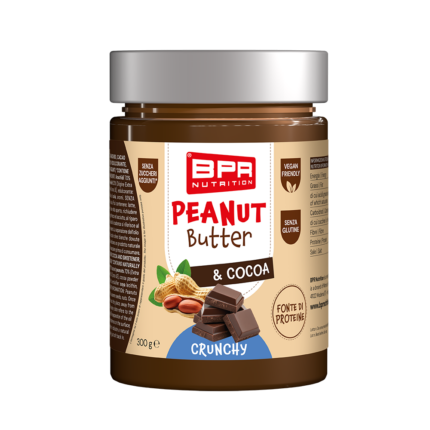 Peanut Butter and Cocoa Crunchy 300 g