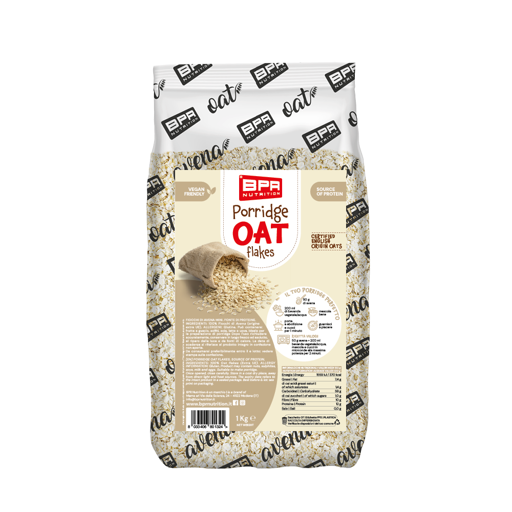 FAB_neutro Porridge Oat Flakes 1 Kg - immagine 1