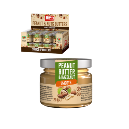 Peanut Butter and Hazelnut Smooth Monodose 20 g