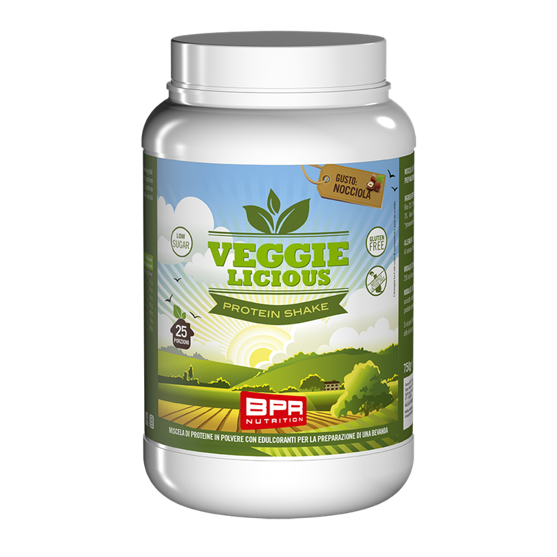 Veggie Licious Protein Shake Nocciola 750 g - immagine 1